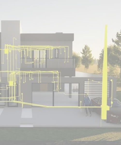 Projeto Elétrico Residencial para Automação